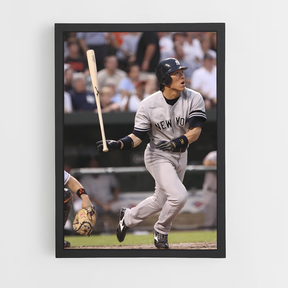 Poster Le Frappé Légendaire – affiche Baseball (vue 2)